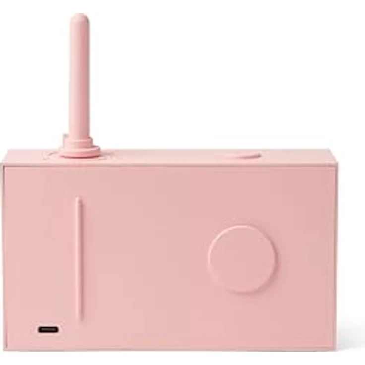 Lexon TYKHO 3, Tragbarer Bluetooth-Lautsprecher und FM-Radio, spritzwassergeschützt, mit wiederaufladbarem Akku, Rosa – Bild 3
