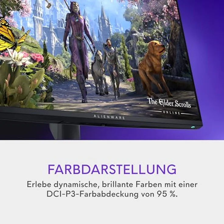 Dell Alienware AW2725QF – 27" 4K UHD Gaming-Monitor, 180Hz, IPS, gestochen scharf & flüssig für ultimatives Gameplay – Bild 5