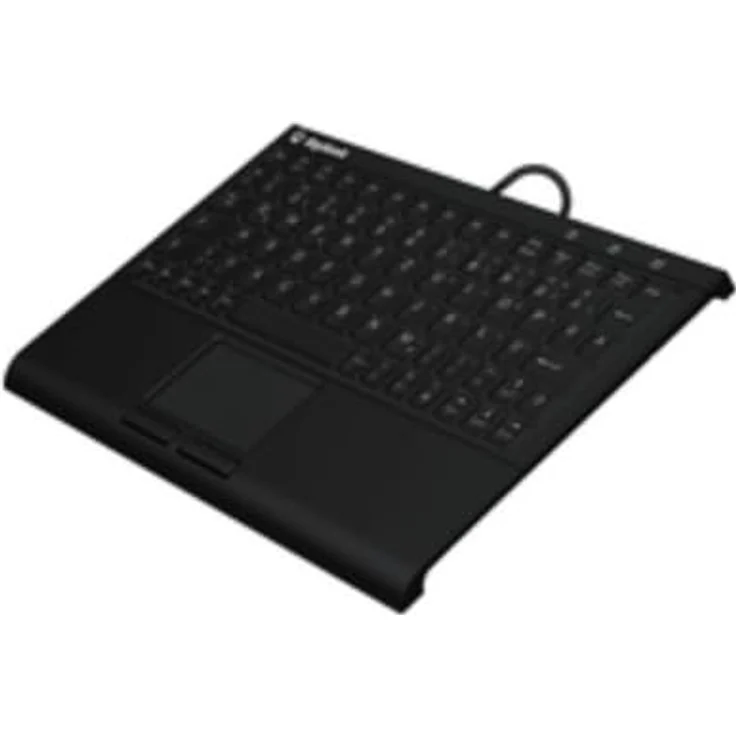 Keysonic KSK-3211ELU (DE) USB Tastatur QWERTZ Deutsch Schwarz mit Hintergrundbeleuchtung und Touchpad – Bild 9