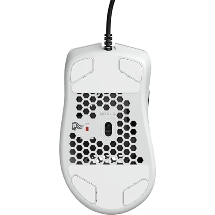 Glorious PC Gaming Race Model D- Gaming-Maus mit Kabel, Weiß Glänzend – Bild 6