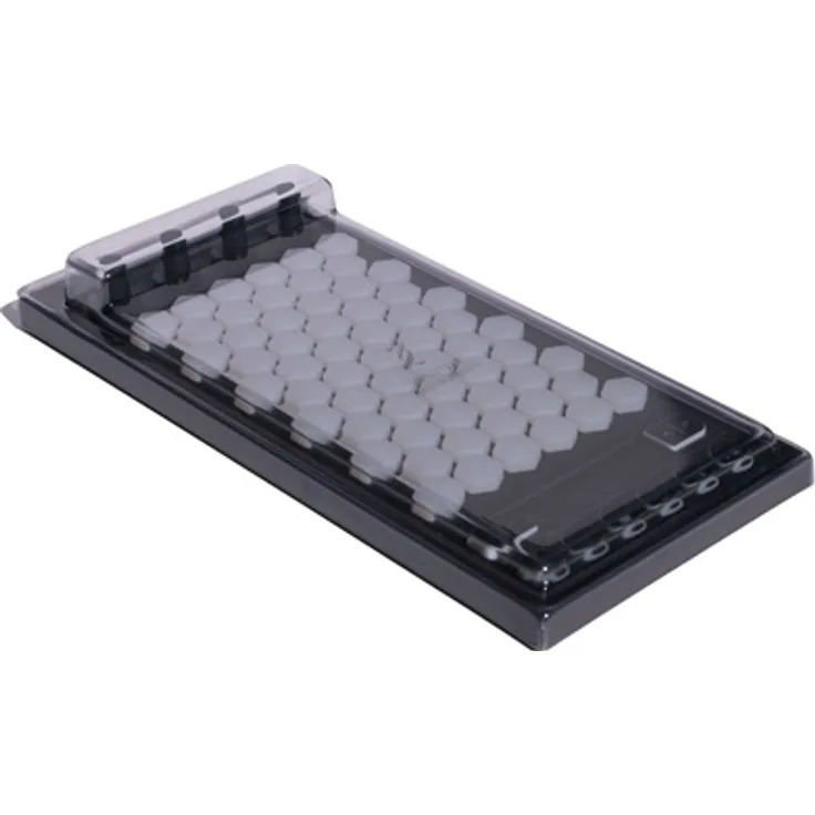 Intuitive Instruments Exquis Protective Cover, Polycarbonat Schutzabdeckung mit milchig transparenter Oberfläche für DJ-Equipment