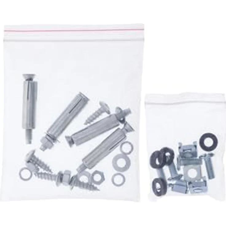 InLine 19" Rack zur Untertisch-Montage, 1HE, schwarz - Stabiler Halt für Ihre Ausrüstung – Bild 3