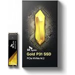 SK hynix Gold P31 1TB PCIe NVMe Gen3 M.2 2280 interne SSD, bis zu 3500 MB/s, kompakte M.2 SSD Formfaktor-SSD – internes Solid-State-Laufwerk mit 128-lagigem NAND-Flash