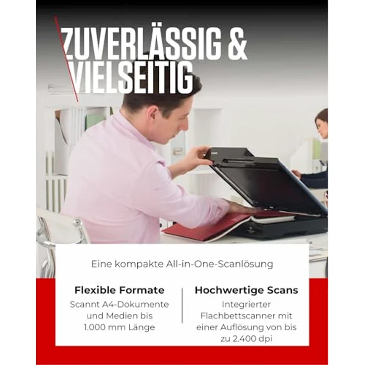 Canon DR-F120 Dokumenten-Scanner mit mit Duplex ADF (600dpi, CMOS CIS, USB 2.0) – Bild 6