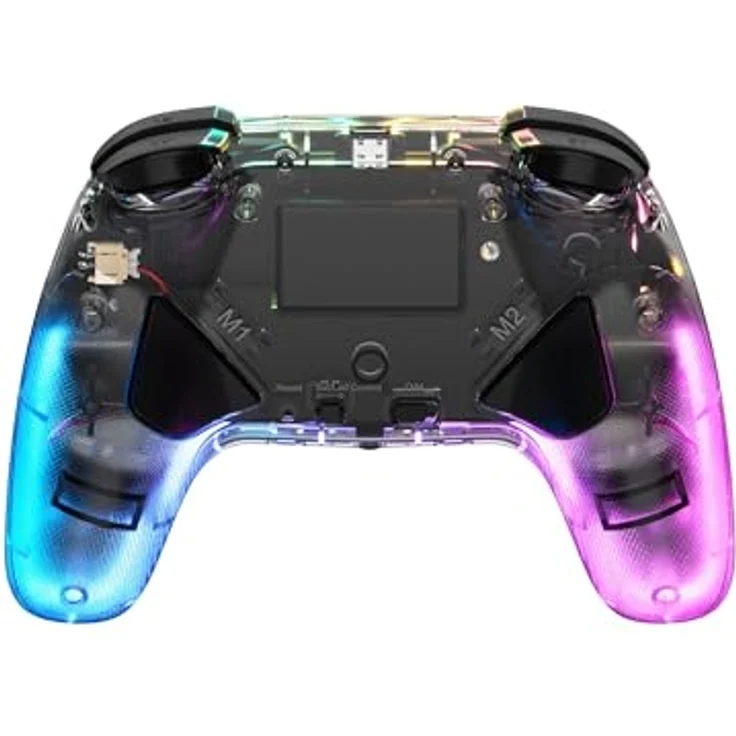 DRAGON SHOCK DragonShock ORION GLOW Gaming Controller, Glow RGB für Nintendo Switch, Switch Lite, OLED, kabellose Bluetooth-Konnektivität, integrierte Doppelmotoren – Bild 5
