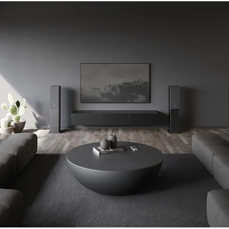 Audio Pro A48 W, 2,5-Wege Standlautsprecher, kabelgebunden, 320 W, Frequenzbereich 36 - 23000 Hz, Schwarz – Bild 7