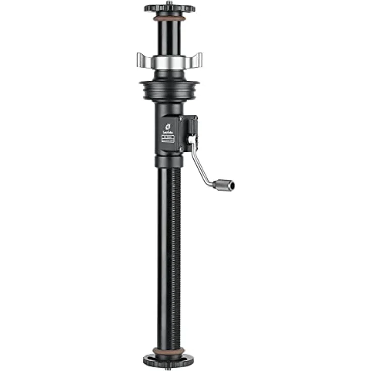 LEOFOTO Mittelsäule mit Kurbel GC-404C für Mountain & Summit, Aluminium gebürstet, 480 mm Höhe – Bild 1