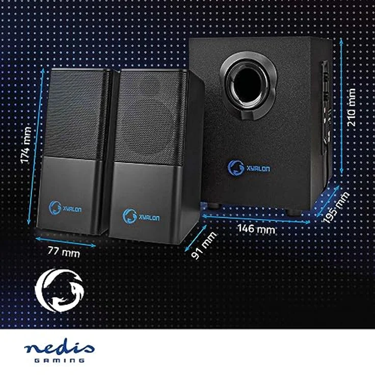 Gaming-Lautsprecher 2.1 USB-betrieben 3,5-mm-Klinke RMS: 11 W – Bild 7