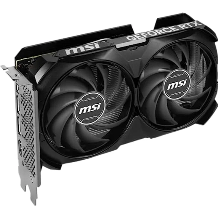 MSI GeForce RTX 4060 Ti Ventus 2X Black 16G OC Grafikkarte -NVIDIA RTX 4060 Ti, 16GB GDDR6 Speicher, 18Gbps, PCIe 4.0, DLSS3 – Bild 3