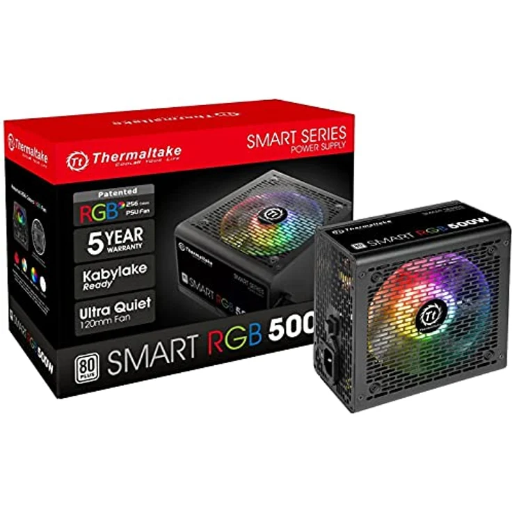 Thermaltake Smart RGB 500W PC-Netzteil (80Plus zertifiziert, ATX) – Bild 5