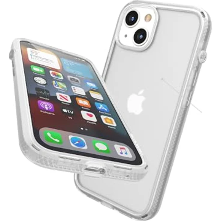 Catalyst Influence Case für Apple iPhone 13 mini, transparente Smartphone Hülle mit robustem Schutz nach Militärstandard, Wireless Charging kompatibel – Bild 7