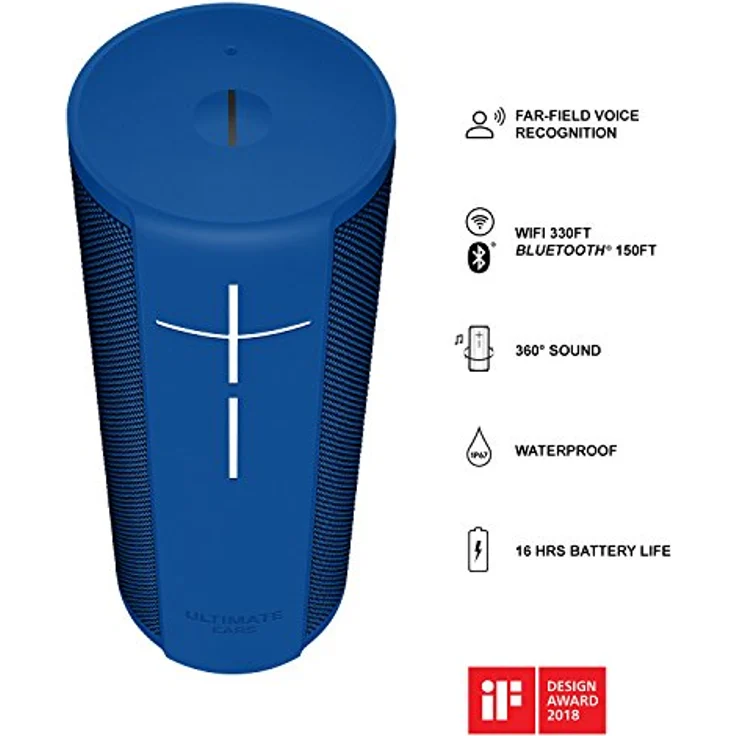 Ultimate Ears UE MEGABLAST Bluetooth Speaker blau mit WLAN Alexa-kompatibel – Bild 5