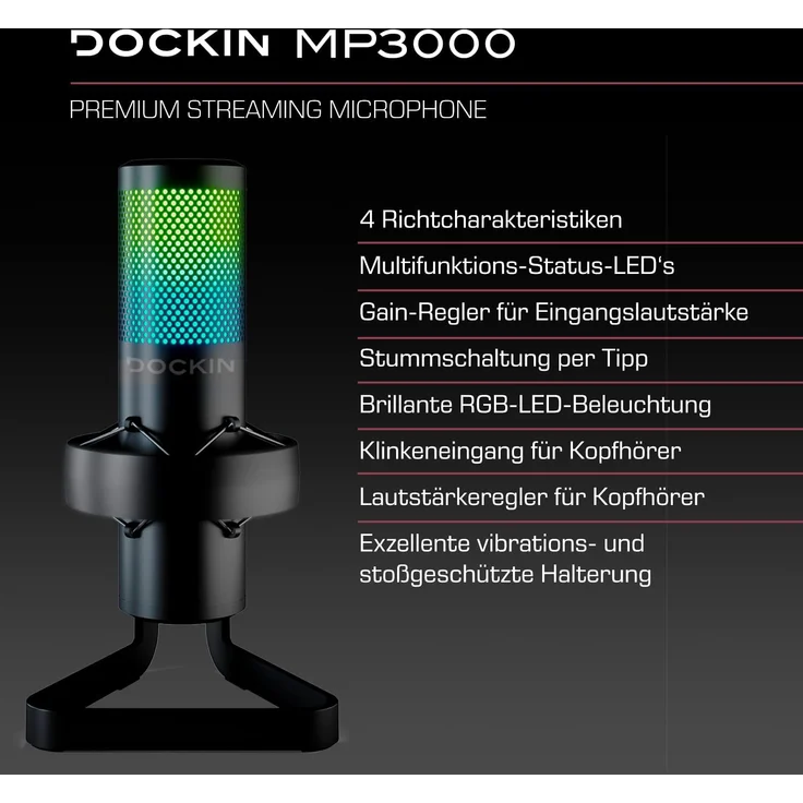 DOCKIN MP3000 Mikrofon – Bild 2