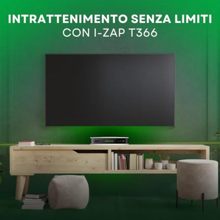I-Can Terrestrischer Digitaldecoder DVB-T2 HD, Digitaler DVB-T-Receiver für hochauflösendes Fernsehen – Bild 6