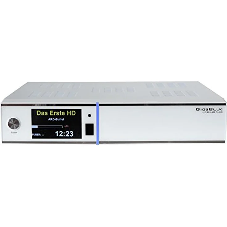 GigaBlue HD Quad Plus 2 x DVB-S2, HDMI, EPG, weiß – Bild 2