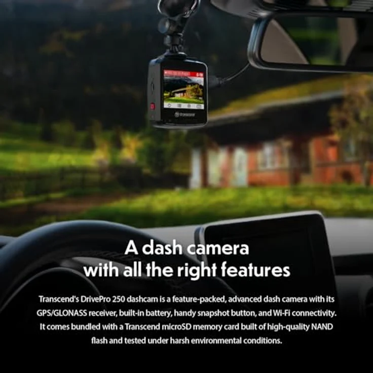Transcend DRIVEPRO 250 Dashcam mit 32GB – Bild 5