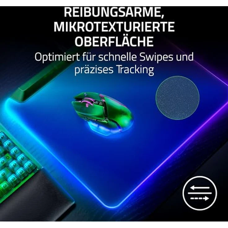 Razer Firefly V2 Pro - Phantom Green Ed. (M), Gaming-Mauspad mit RGB-Beleuchtung und 15 anpassbaren Zonen, Grün – Bild 7