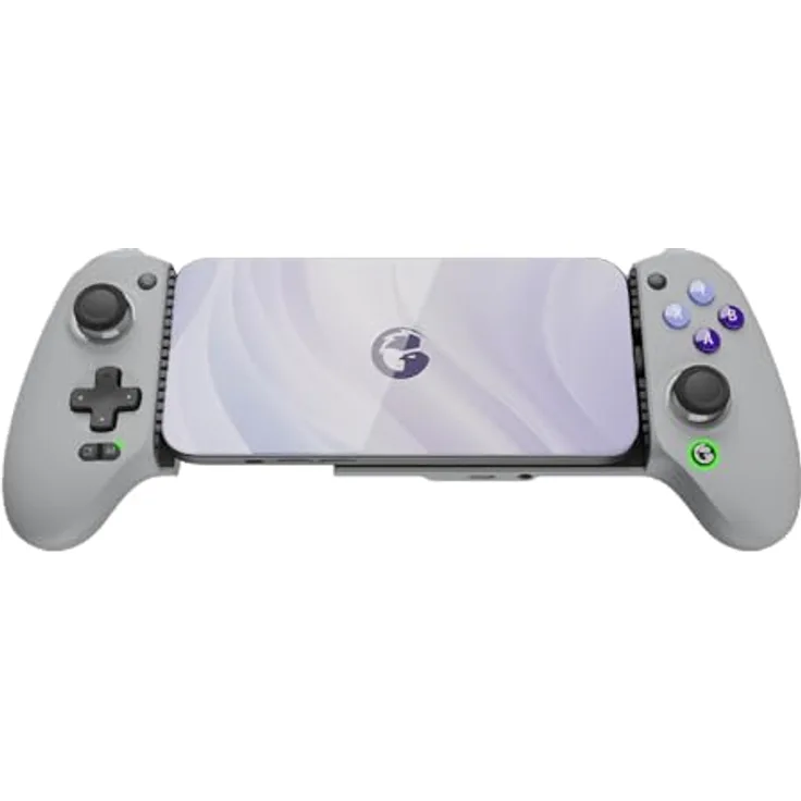 Gamesir G8 Galileo, Gaming Controller mit Hall-Effekt-Sensing-Sticks für präzise 360°-Steuerung, Silber-Schwarz