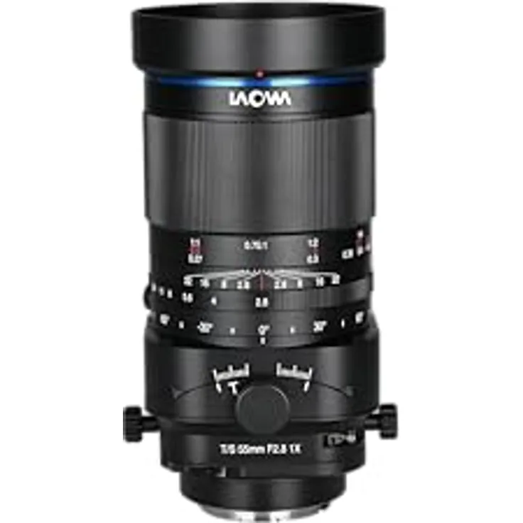 Laowa 55 mm f/2.8 Tilt-Shift 1X Makro-Objektiv für L-Mount-Kameras, präzise Neigung von +/-10 Grad, beeindruckende 1:1 Vergrößerung