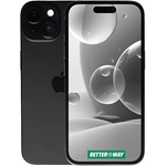 REVIVED iPhone 15 5G Refurbished, 256 GB Schwarz, Dual SIM