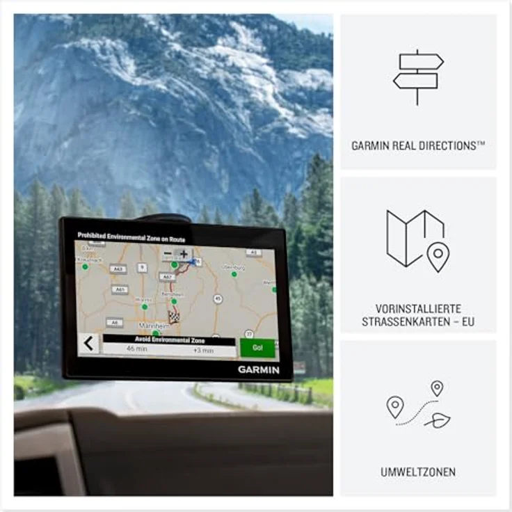 Garmin Drive 53, 12,7 cm (5 Zoll) Navigationsgerät mit 16 GB Speicher, Ganz Europa, schwarz, Versandkostenfrei – Bild 3