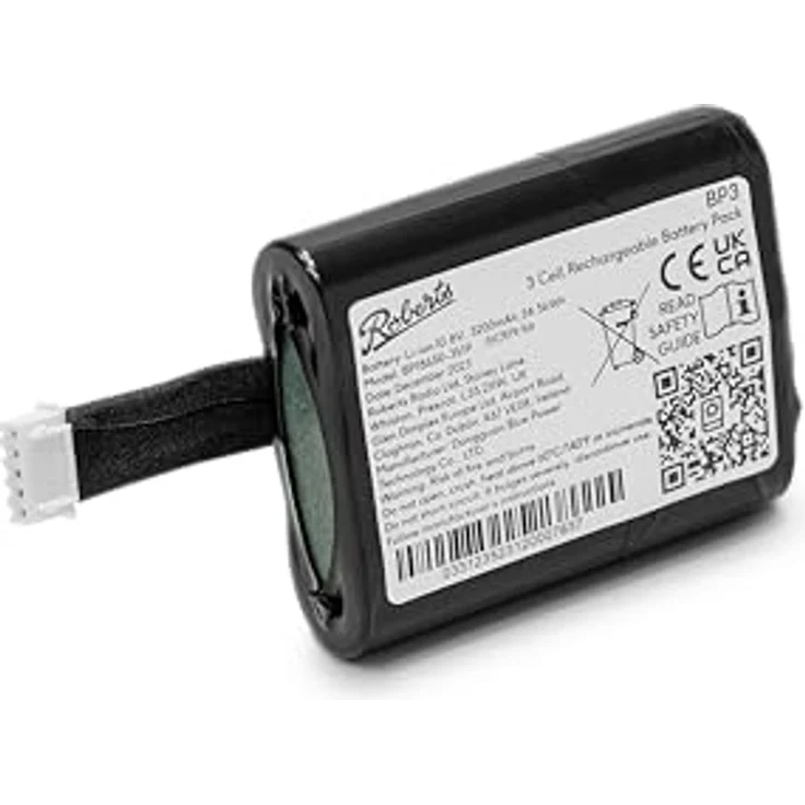 Roberts Radio Battery Pack BP3E, interner wiederaufladbarer Akku für Rambler Max, Icon, Stream 95 – Bild 3