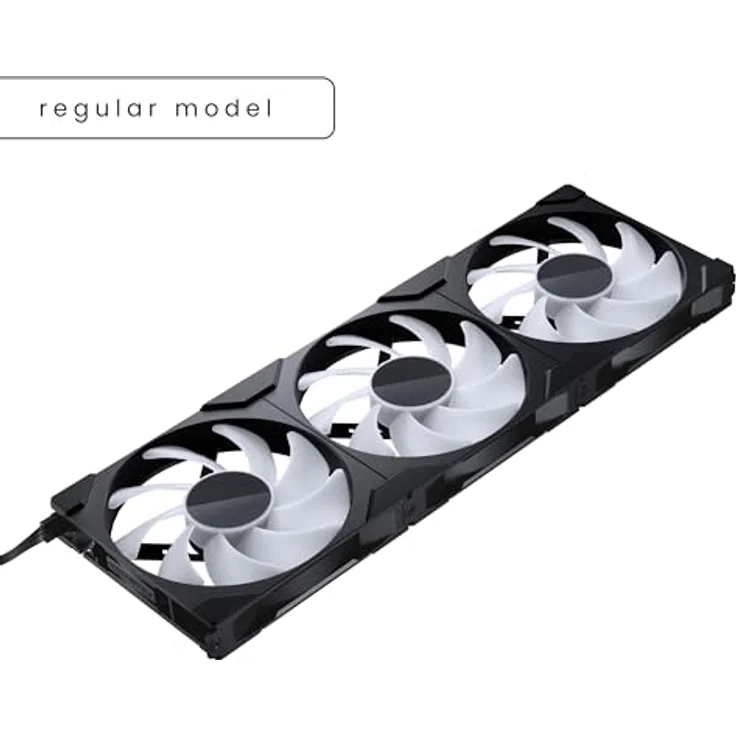 Phanteks M25-140 Gen2 Dreierpack, ARGB-Hochleistungs-Lüfter, Daisy-Chain-Lüfterrahmen, Schwarz – Bild 2
