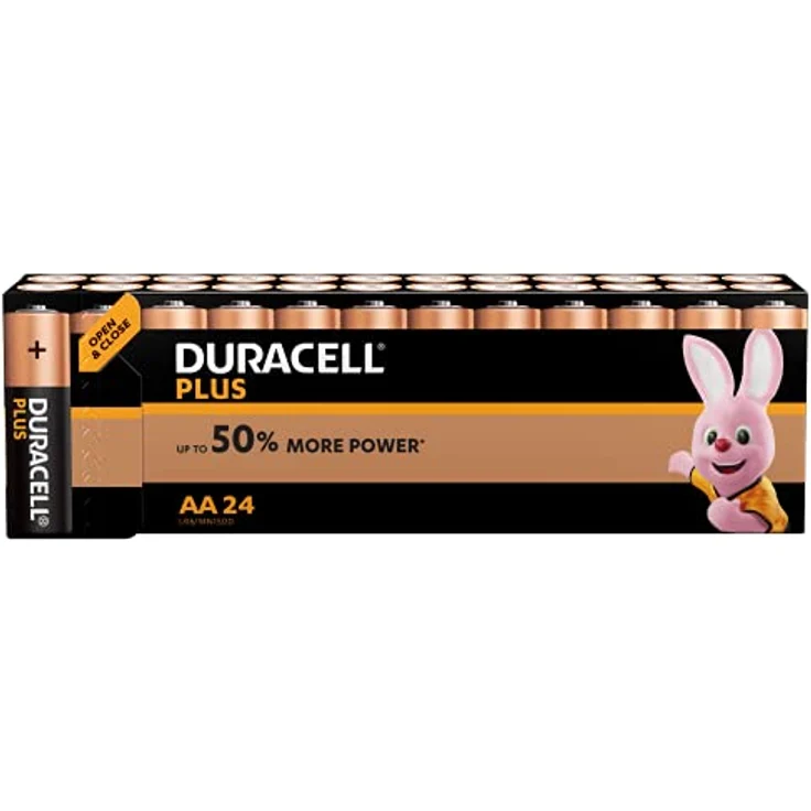 Duracell Plus AA Mignon Alkaline Batterien LR6, 24er Pack [Amazon Exclusive] – Bild 2