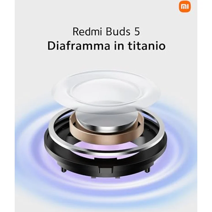 Xiaomi Redmi Buds 5, Bluetooth 5.3 In-Ear Kopfhörer, 46dB Aktive Geräuschunterdrückung, bis zu 40 Stunden Akku, Dynamischer Treiber, 5ATM wasserfest - Schwarz – Bild 5