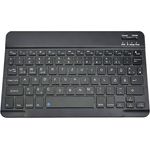 Lobwerk Bluetooth Tastatur Keyboard kabellos USB für ALLE iOS Windows Android Tablets (Schwarz)