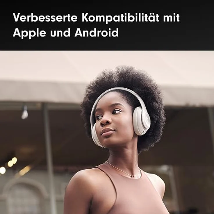 Beats Studio Pro – Kabellose Bluetooth Noise Cancelling Kopfhörer – Personalisiertes 3D Audio, USB-C verlustfreies Audio, Apple & Android Kompatibilität, Bis zu 40 Stunden Wiedergabezeit - Sandstein – Bild 4