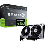 MSI GeForce RTX 5060 8G VENTUS 2X OC, 8 GB GDDR7 Grafikkarte mit 2 Lüftern und 7680 x 4320 Pixel Auflösung