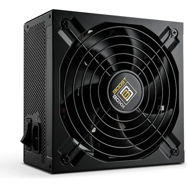 BoostBoxx Netzteil PB1000P | 80PLUS Platinum, 1000 Watt, vollmodular, gesleevte Kabel, Schutzfunktionen (OCP, OVP, SCP, OPP, OTP, UVP), ATX3.1 12V, 100-240V, Power Boost – Bild 1