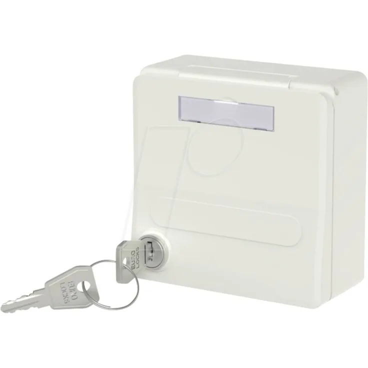Metz Connect Gehäuse Aufputz für Keystone, reinweiß, mit Schutzklasse IP und Platz für zwei Einzelmodule (RJ45, LWL-LC, LWL-ST, KOAX)