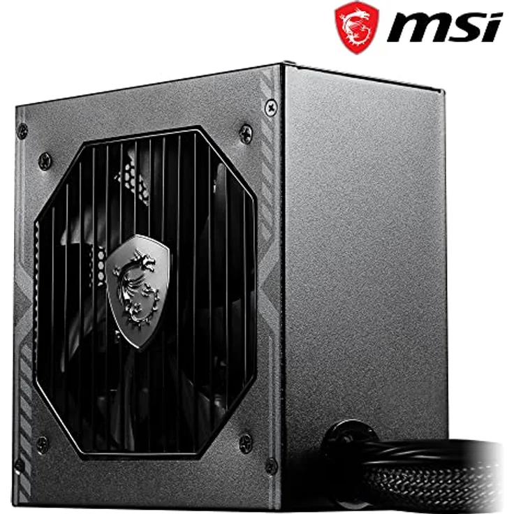 MSI MAG A550BN, Netzteil mit 550 Watt, nicht modular, ATX, 80 PLUS Bronze Effizienz, 5 Jahre Garantie – Bild 4