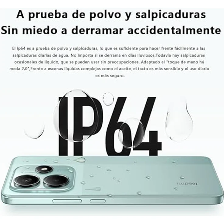 Xiaomi Redmi Note 14 5G, 8 GB + 256 GB, 16,9 cm (6,67 Zoll) OLED-Display, wasserdicht, 50 Millionen Pixel, 120 Hz Aktualisierungsrate, 5110 mAh, Dual-Standby, multifunktionaler Sensor – Bild 2