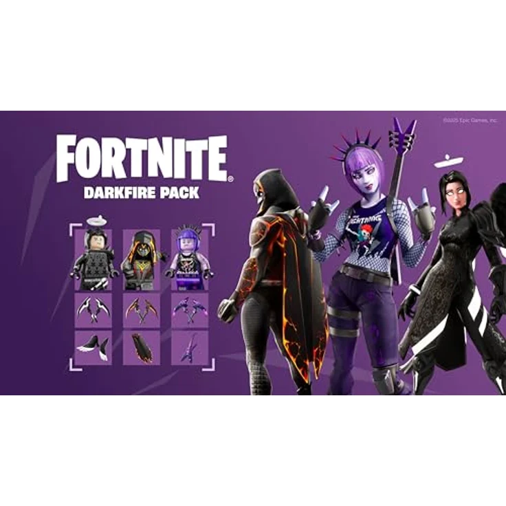 Epic Games Fortnite Schattenfeuer & Eis -Paket, Download-Code für Nintendo Switch mit 10 kosmetischen Gegenständen und 1.000 V-Bucks – Bild 5