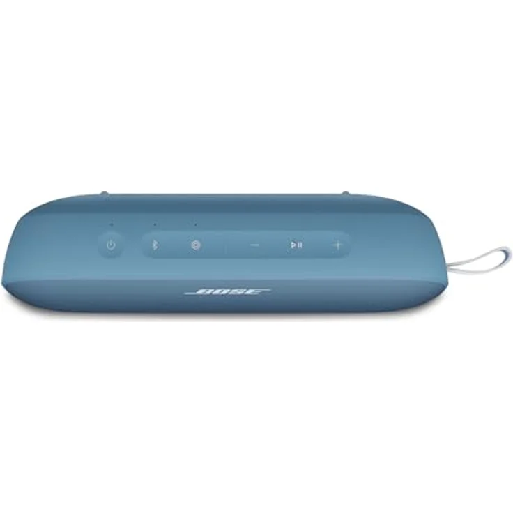 Bose SoundLink Flex Tragbarer Bluetooth-Lautsprecher (2. Gen.), Natural Sound, bis zu 12 Stunden Akkulaufzeit, staubdicht und wasserdicht, Blue Dusk – Bild 4
