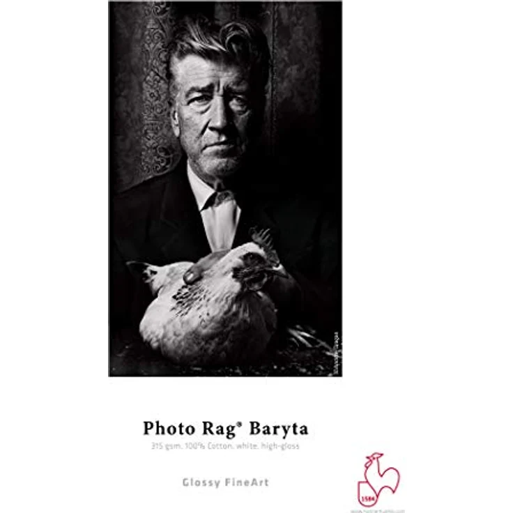 Hahnemühle Digital FineArt Photo Rag Baryta Papier, 315 g/m², DIN A2, 420 x 594 mm, weiß – Bild 2