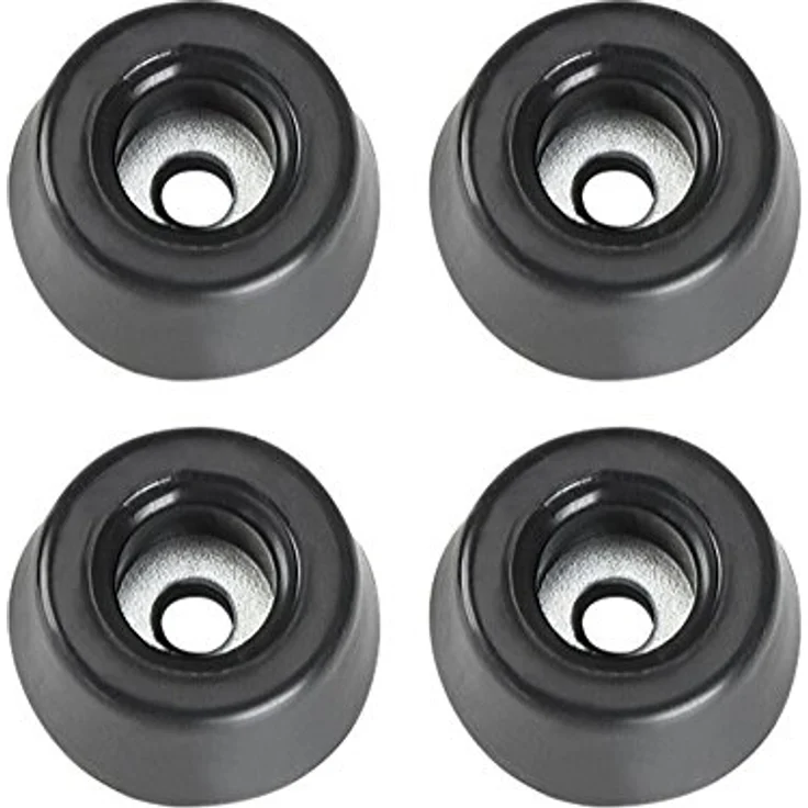 Adam Hall Hardware 4903 M4 AH - 4er Set Gummifuß 20 x 9 mm schwarz im Beutel – Bild 2