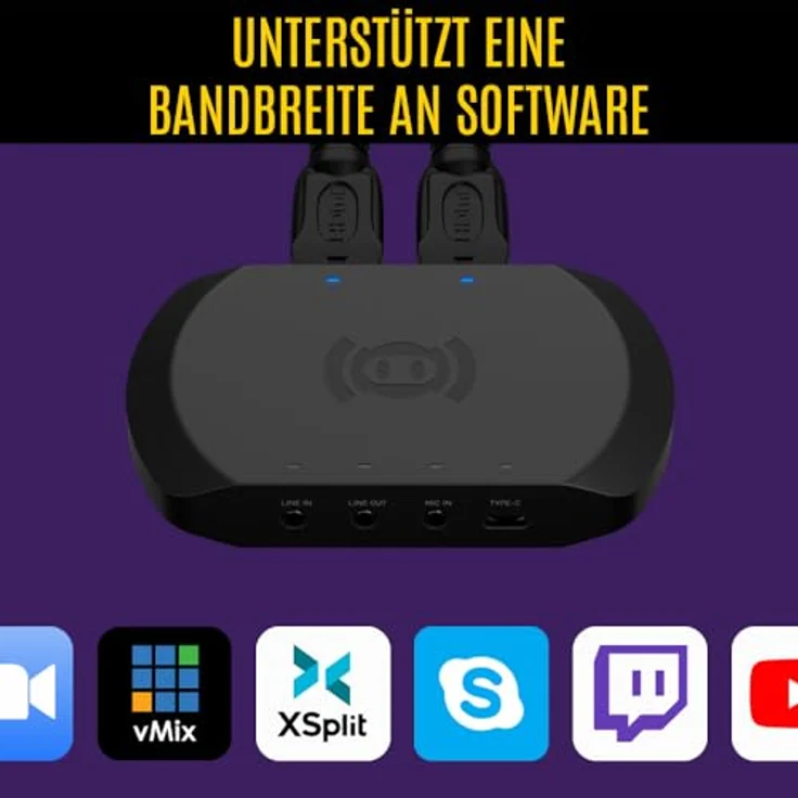 Streamplify CAPTURE 4K Externe Capture Card, 2160p30 Aufnahmen, HDMI-Passthrough 2160p60, USB 3.0, 2x HDMI, 2x Audio-In für PC, Xbox, PS5, Nintendo – Bild 8