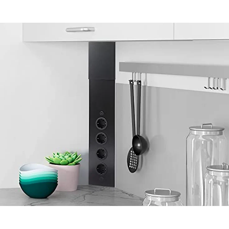ST 3007 Energie-Ecksaeule schwarz – Bild 3