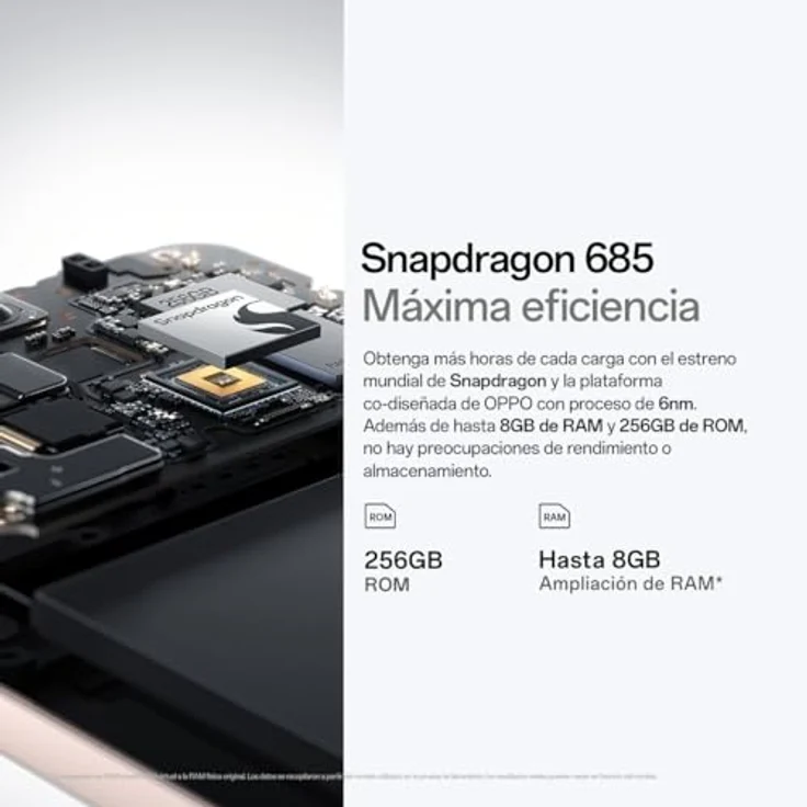 OPPO Reno12 F 4G Smartphone in Cosmos Ringdesign, 6.67 Zoll AMOLED FHD+ Bildschirm, 5000-mAh-Akku und AI-Technologie, blau – Bild 6