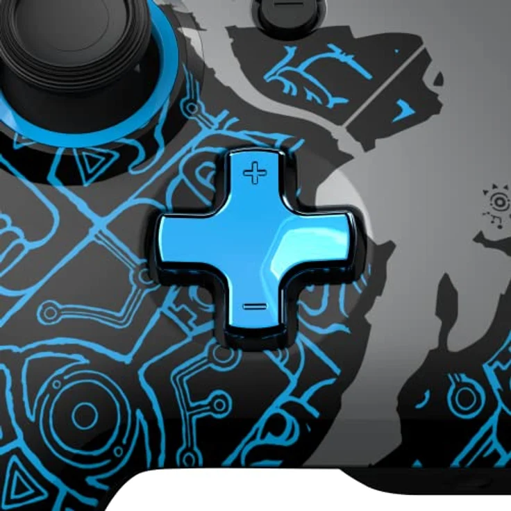 PDP Rematch GLOW Wired Controller Link, Kabelgebundener Videospiel-Controller in leuchtendem Design – Bild 5