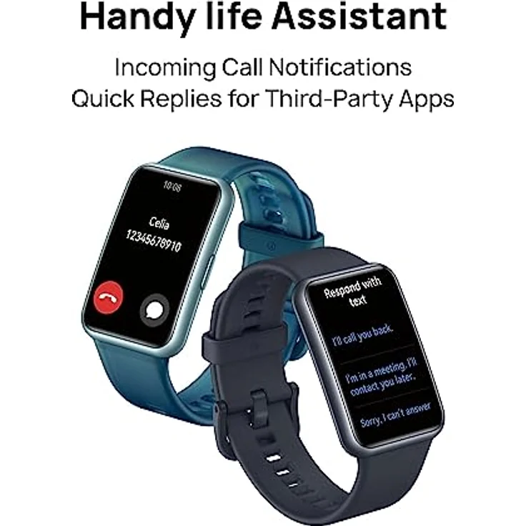 HUAWEI Watch FIT SE Smartwatch, Fitnessuhr mit 1,64-Zoll-HD-AMOLED-Bildschirm und langanhaltender Akkulaufzeit, Aktivitätstracker kompatibel mit Android & iOS, Gesundheitsmonitor & Sport-Tracker, pink – Bild 5