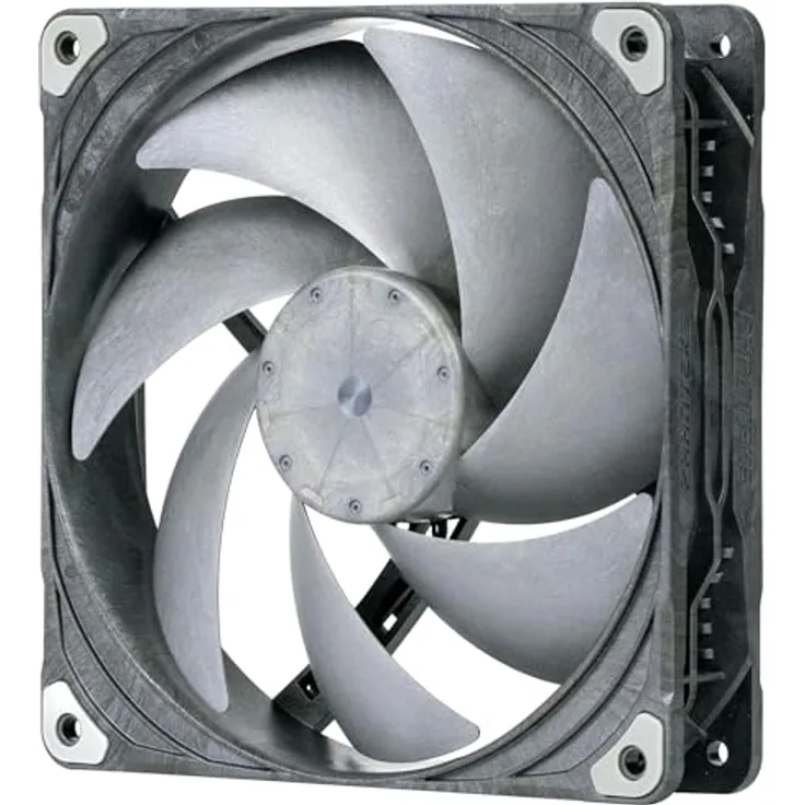 Phanteks T30 PWM 140mm Gehäuselüfter, hoher Luftdurchsatz bis 237,18 m³/h, max. 2500 U/min, schwarz