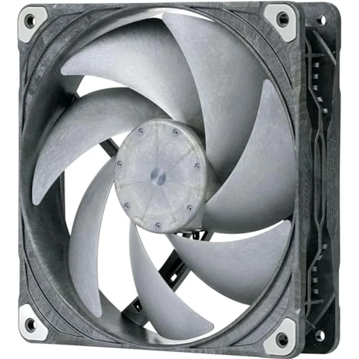 Phanteks T30 PWM 140mm Gehäuselüfter, hoher Luftdurchsatz bis 237,18 m³/h, max. 2500 U/min, schwarz – Bild 1