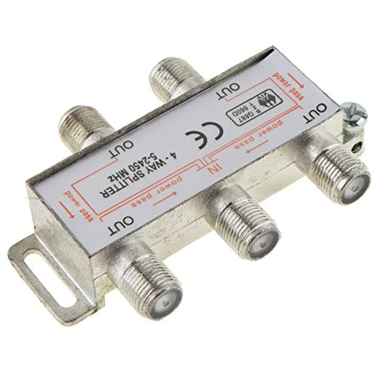 SAT & BK-Verteiler 4-fach Splitter 100dB geschirmt HD- und Unicable- tauchglich – Bild 4