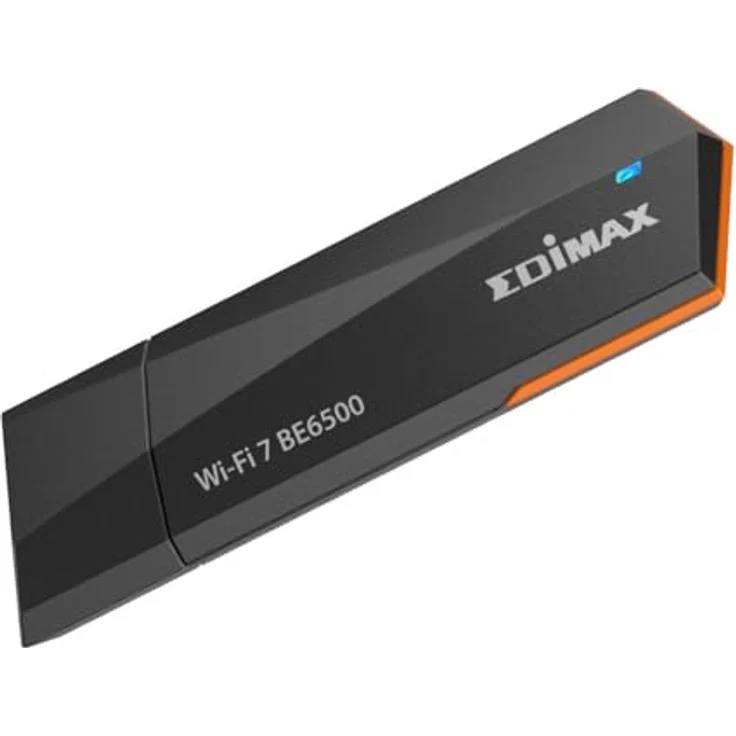 Edimax EW-7822UBE BE6500, Tri-Band WLAN 7 USB 3.2 Adapter mit 6448 Mbit/s, WPA3-Sicherheit, integrierten Treiber und 6-GHz-Band – Bild 4