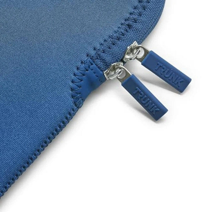 TRUNK MacBook-Hülle 13 Zoll, Marineblau, wasserabweisend mit schlankem Design und robustem Reißverschluss – Bild 4